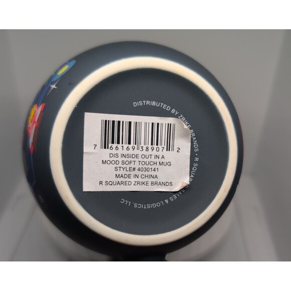 Disney Pixar Inside Out 2 IN A MOOD Soft Touch Ceramic ~16 oz Mug New! - Picture 4 of 4